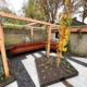 pergola groen dak tuinrenovatie rosmalen